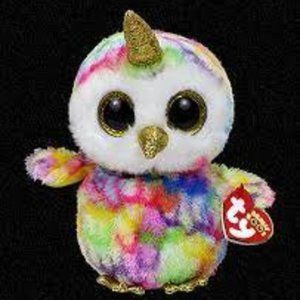 TY Beanie Boo's ENCHANTED the UniOwl new condition, with tag